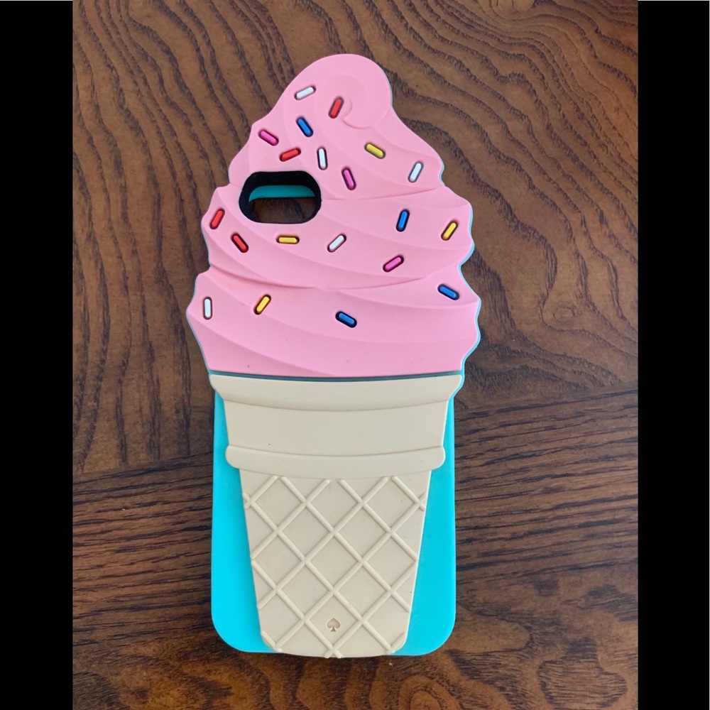 Kate Spade Ice Cream Cone Phone Case
